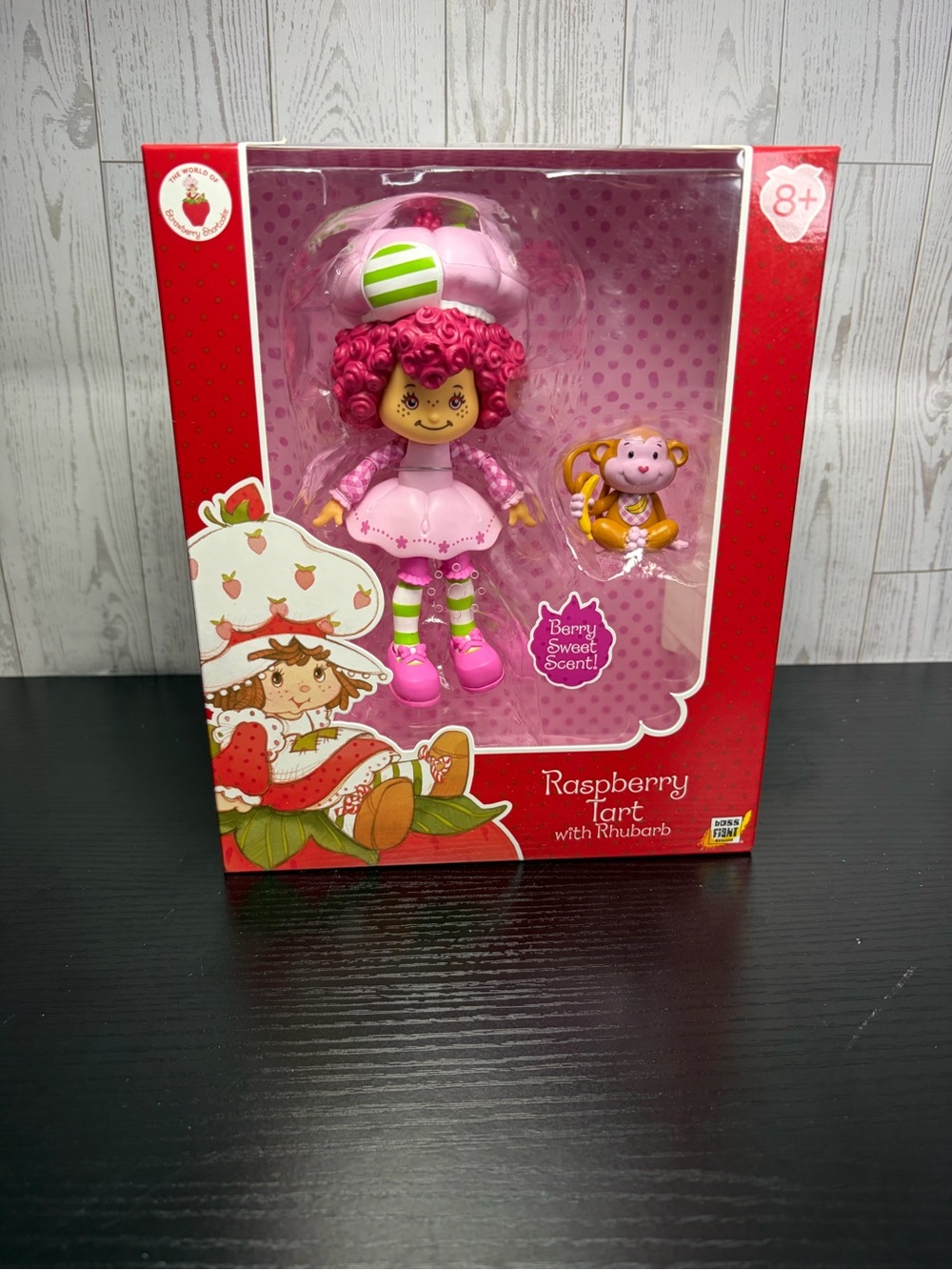 New!! Raspberry Tart And Rhubarb Doll.. Doll Has A Wonderful Raspberry Smell